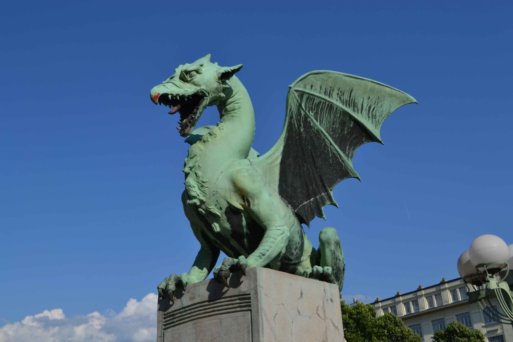 Dragon during six days in Slovenia