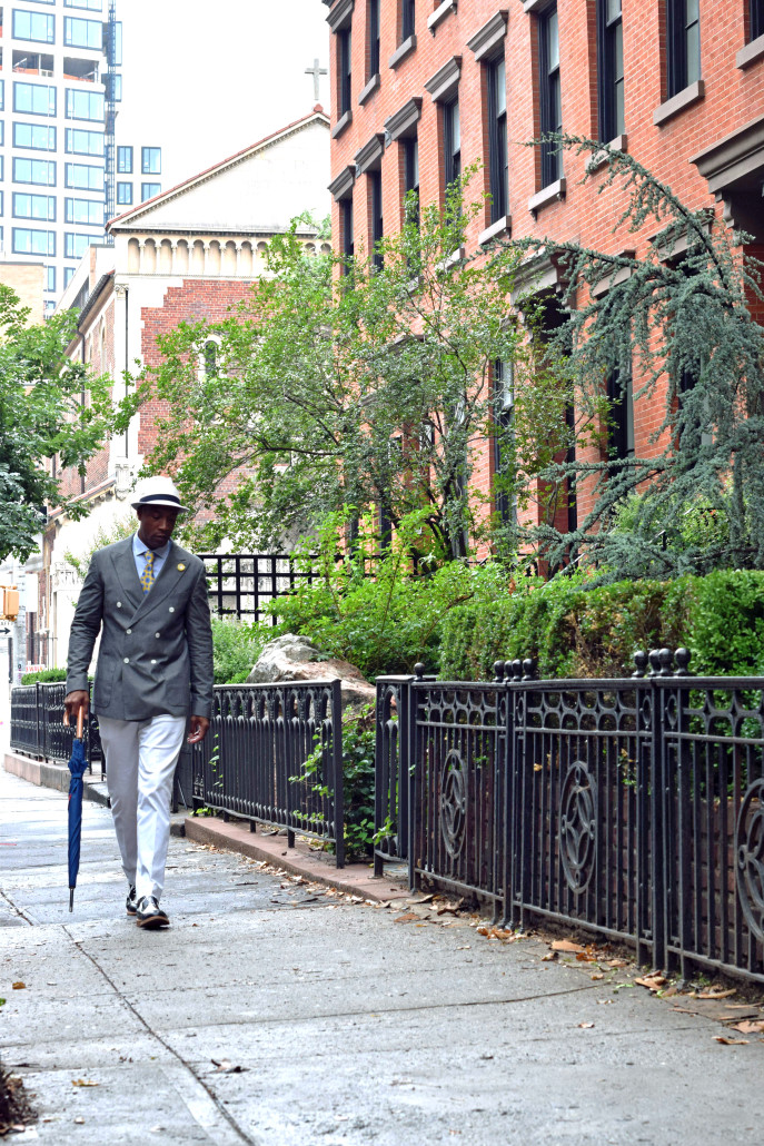 Walking during NYFWM