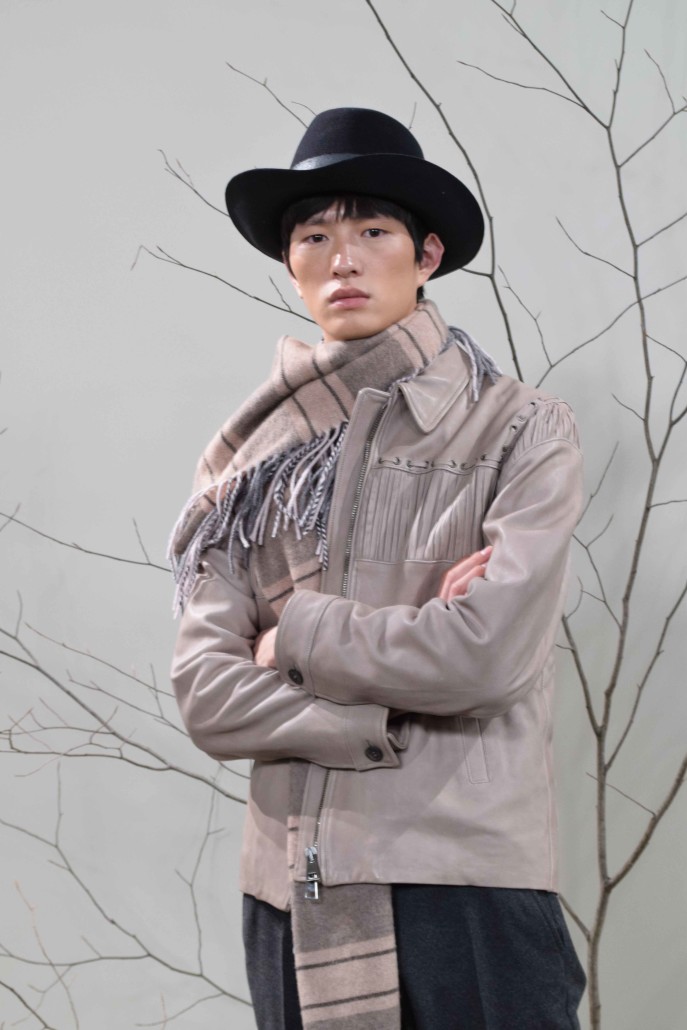 The western influence in the Brett Johnson A/W 2016 collection