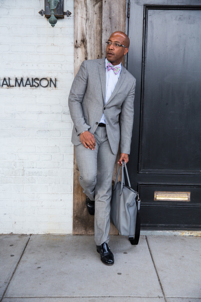 A gray suit for spring - The DCFashion Fool