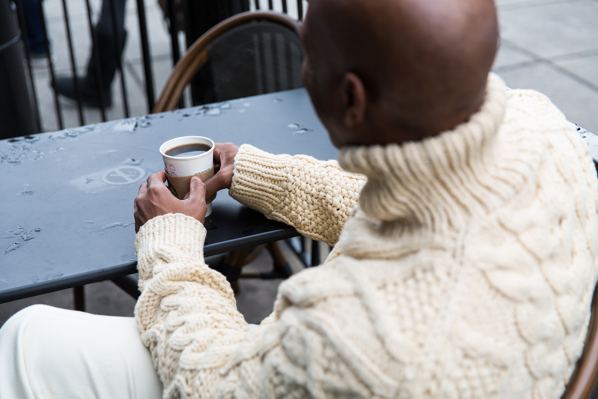 Chunky Sweater in Dupont Circle