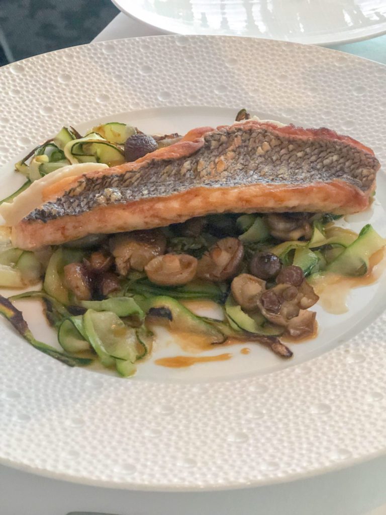 Crispy Skin Branzino - The Oval Room