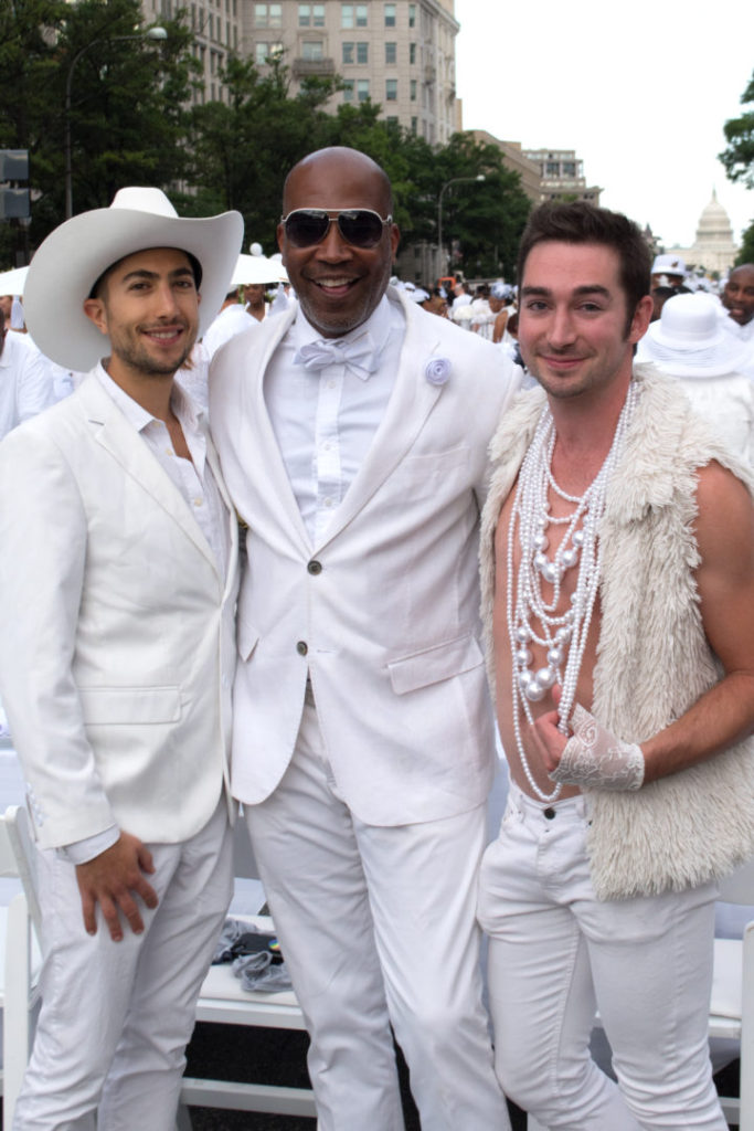 Dîner en Blanc DC - new and old friends