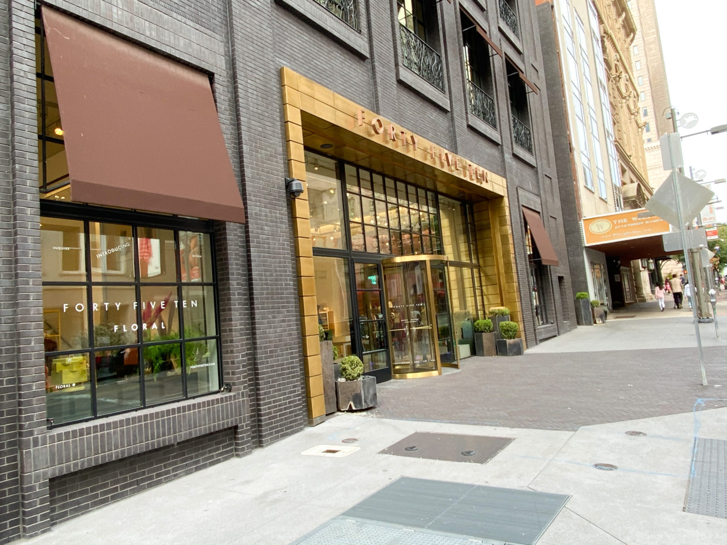 Neiman Marcus flagship store built in 1914 in downtown Dallas. The original  building built in 1907 burned.