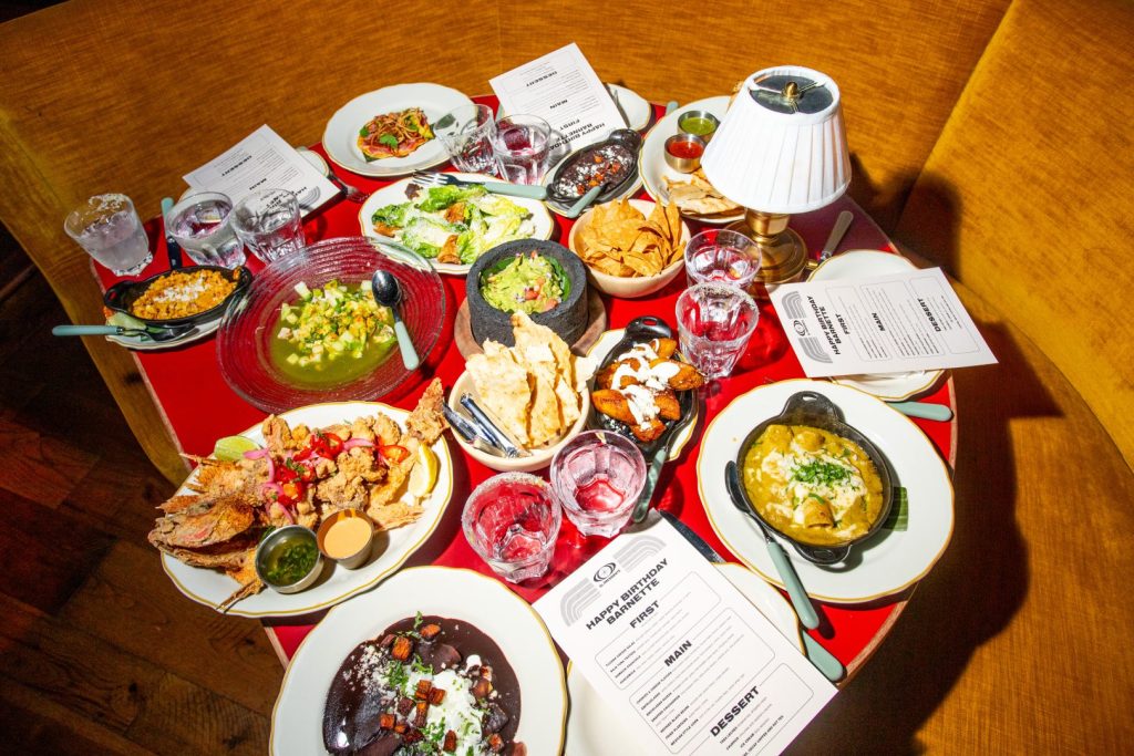 Work with the restaurant in advance to plan the menu when hosting a birthday party
