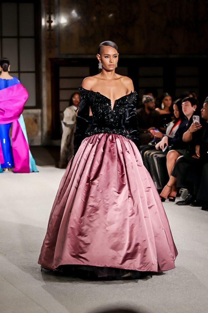 Sergio Hudson NYFW Fall Winter 2026 evening gown look